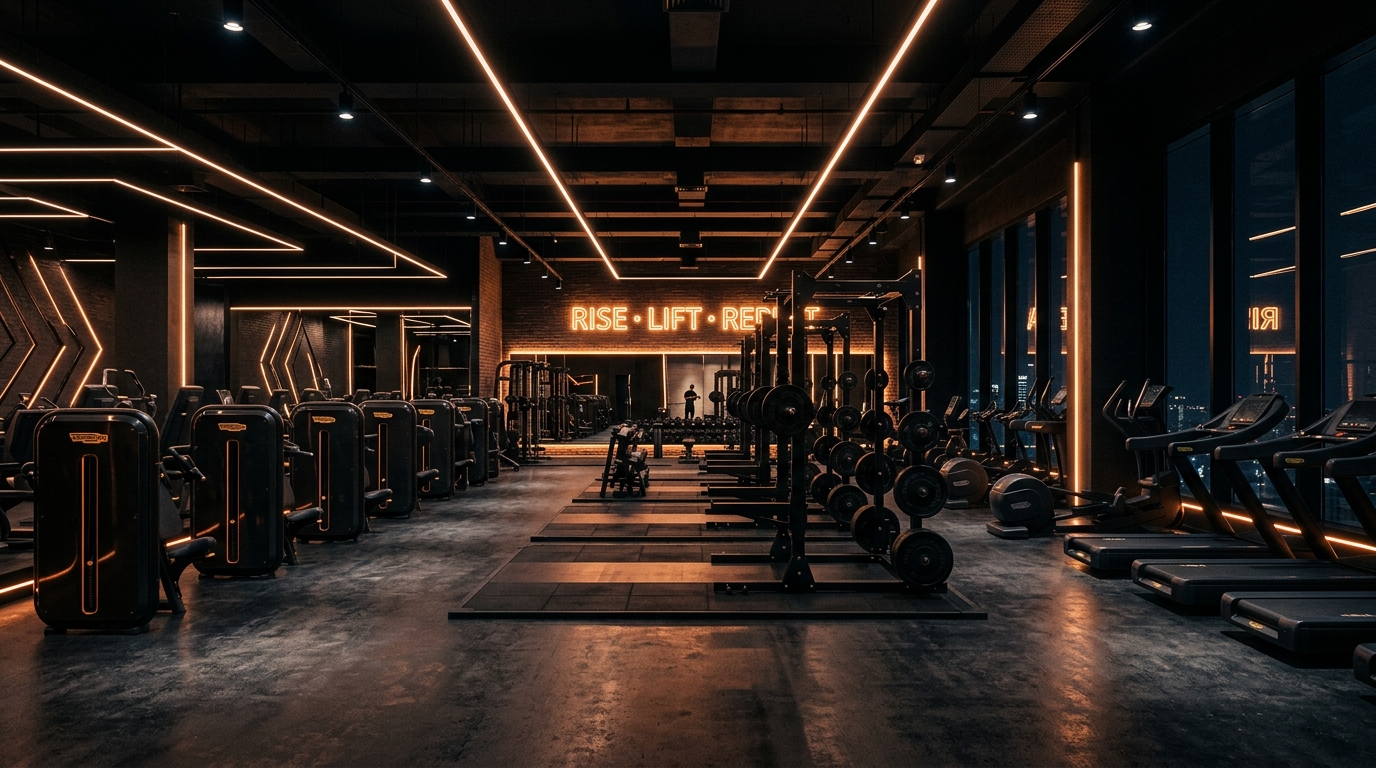 EJ'S Fitness Club Gym Interior